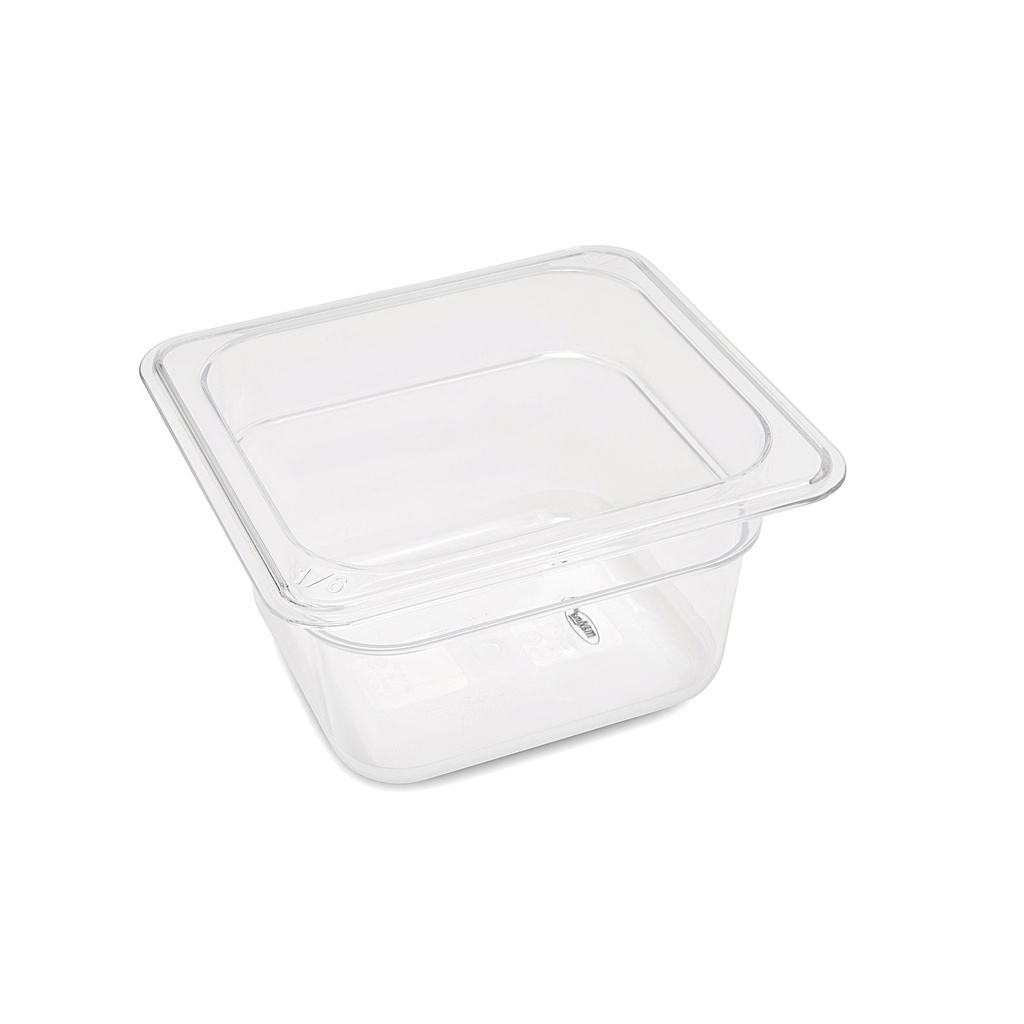 Maxima Gastronorm Bak - 1/6 GN - 10 cm Diep - Polycarbonaat 09367926