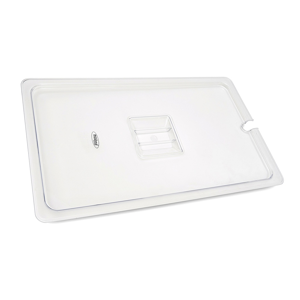 Maxima Gastronorm Deksel - 1/1 GN - Polycarbonaat - met Uitsparing 09367936