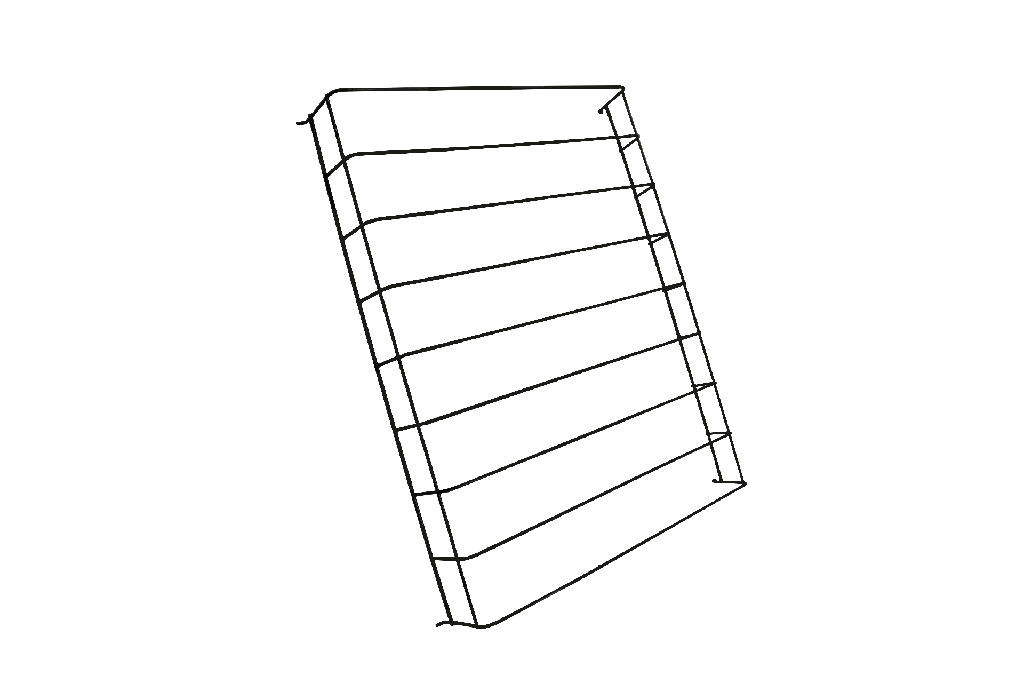 Combisteel DRAADVERDELER ZWART L+R  7455.2230-2235-2240 + 7455.2405-2415-2417 7455.2282