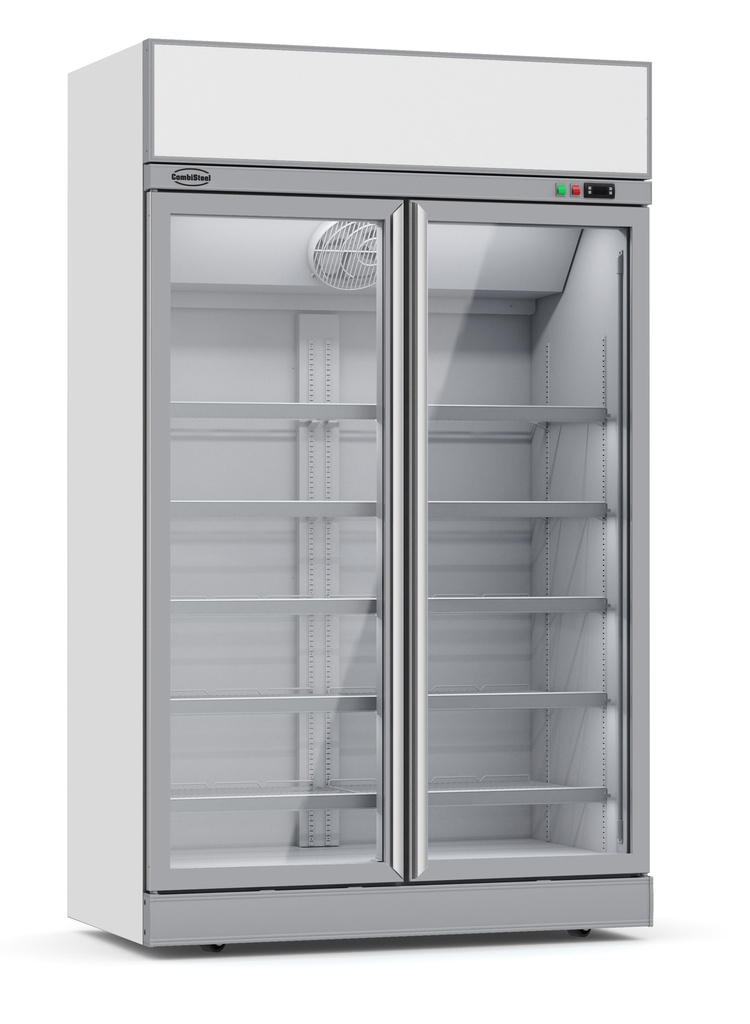 Combisteel KOELKAST 2 GLASDEUREN INS-1000R 7455.2400