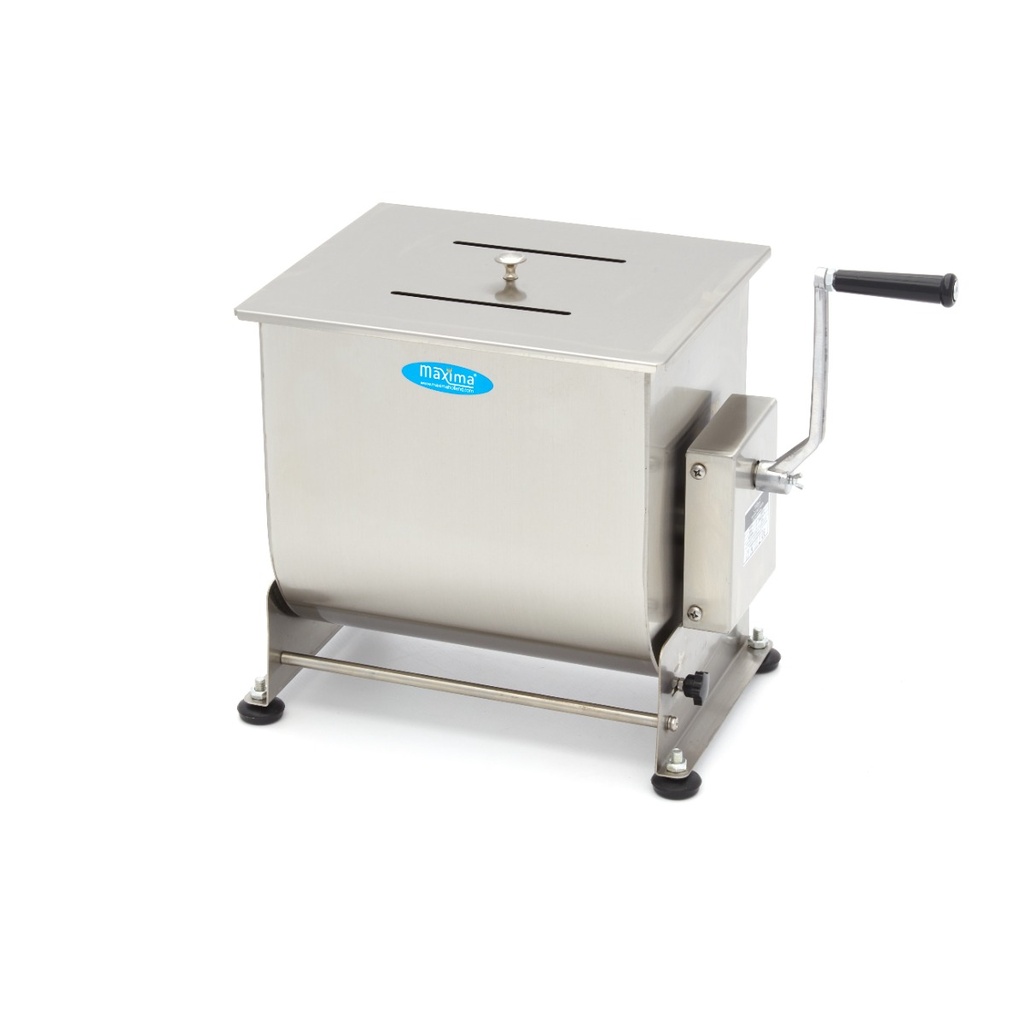 Maxima Vleesmenger 30 L - 25 Kg Vlees - Kantelbare Kom - Handmatig 09368012