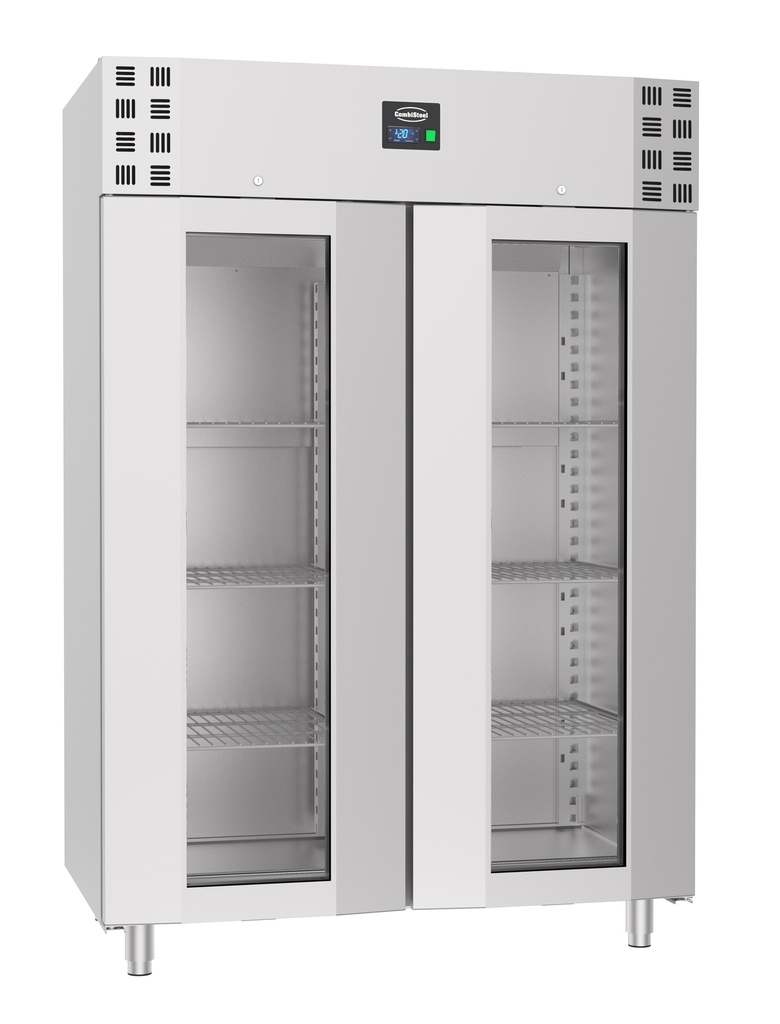 Combisteel VRIESKAST RVS GLASDEUR MONO BLOCK 1400 LTR 7489.5035