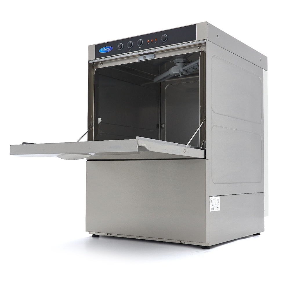 Maxima Horeca Vaatwasser - 50 x 50 cm - met Glansspoelpomp - 230V 09240040