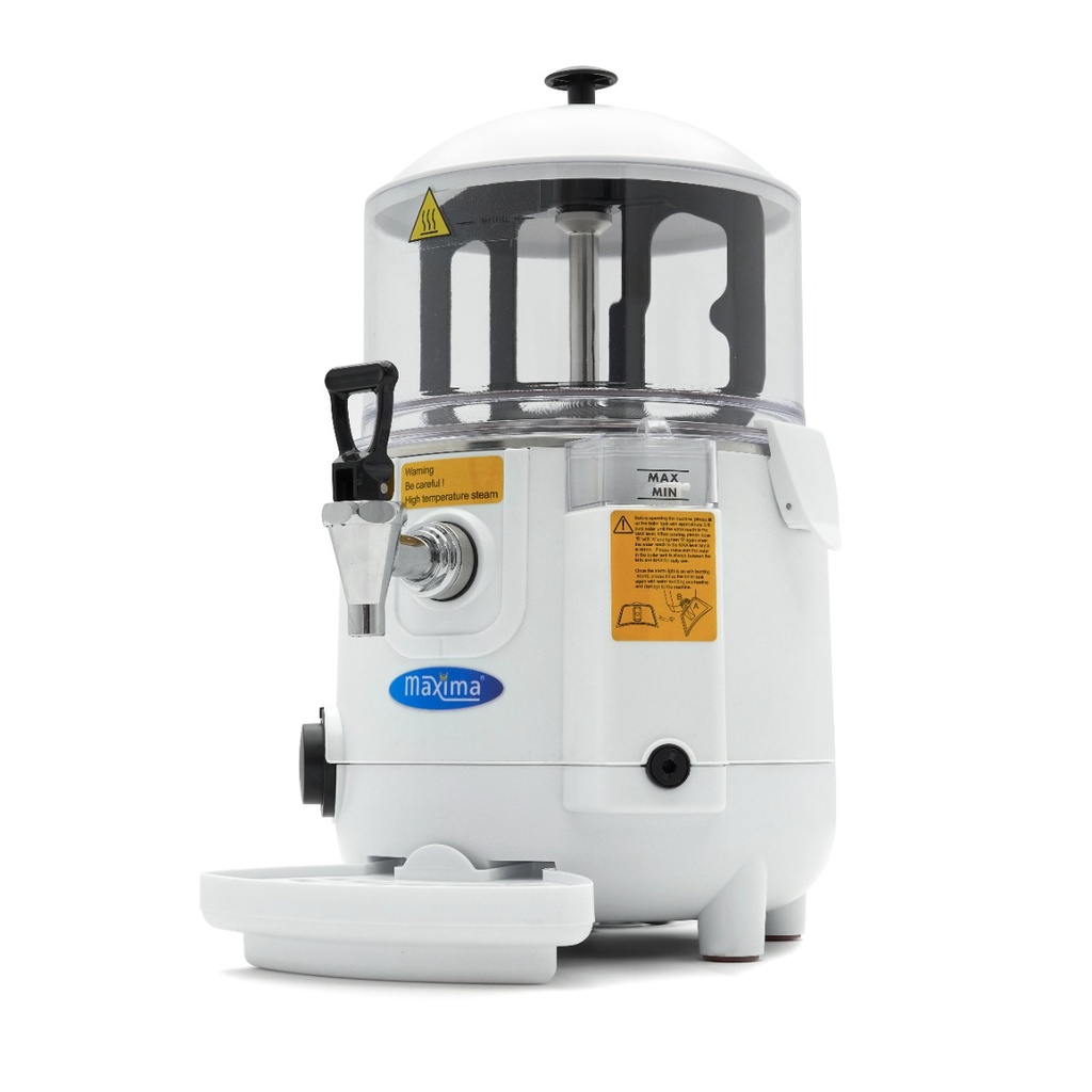 Maxima Warme Chocolademelk Dispenser – 5 L – Wit 09504000