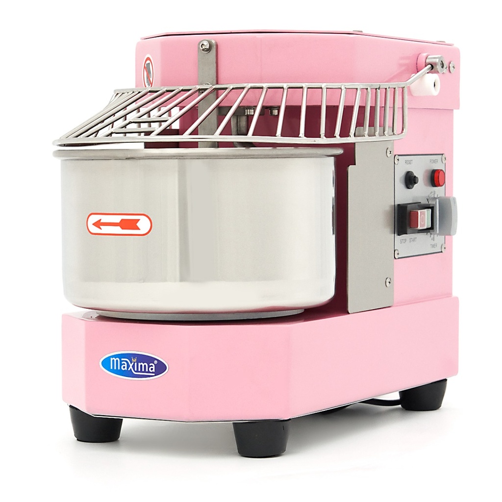 Maxima Spiraalkneder - 8 L - 4,5 Kg Deeg - Pastel Roze 09361012