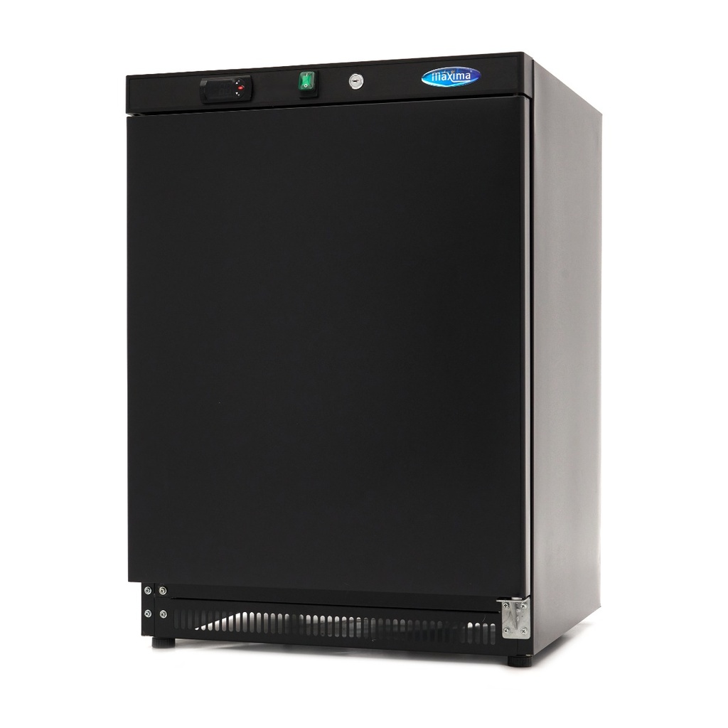 Maxima Vrieskast - 200 L - 2 Vaste Roosters - Zwart 09405003
