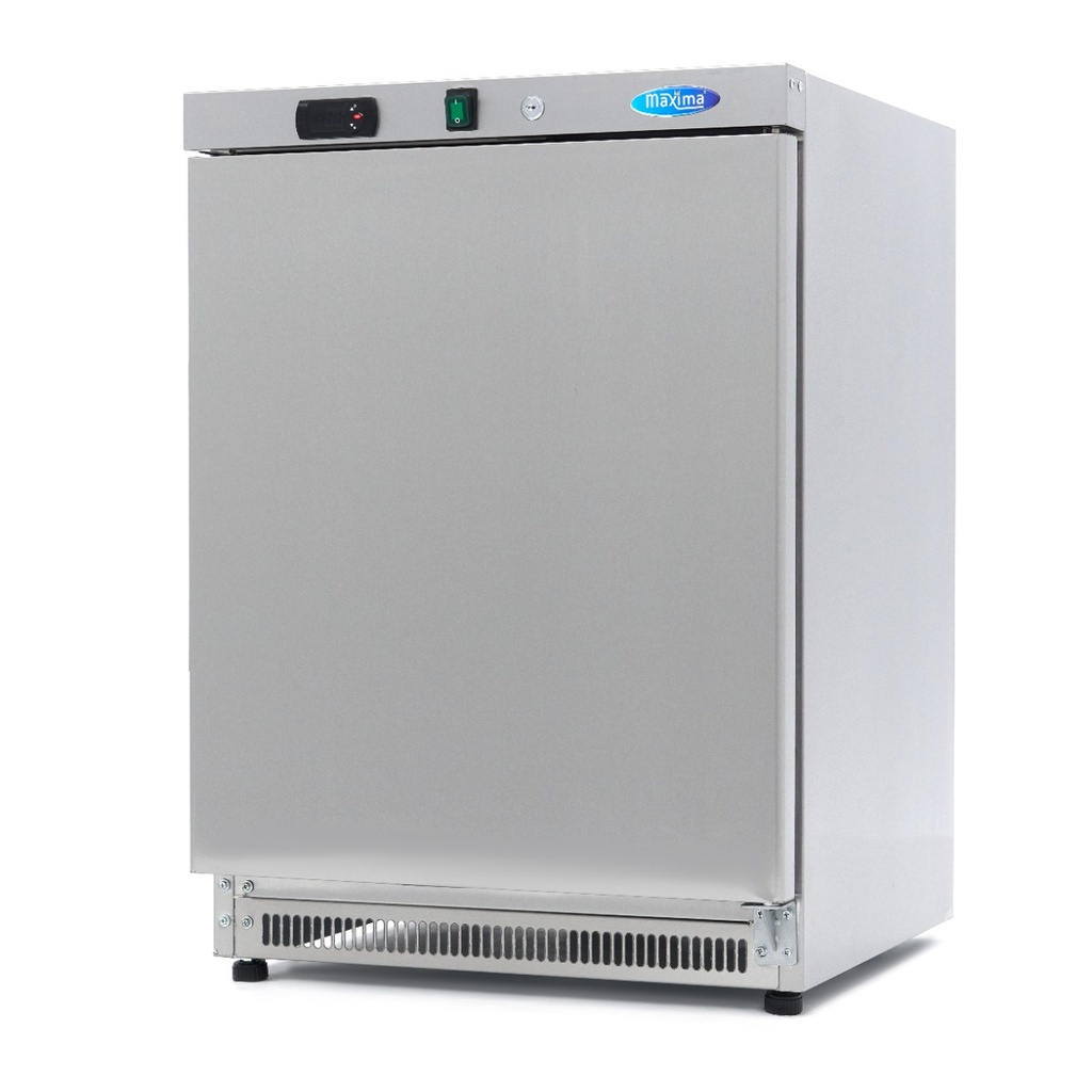 Maxima Vrieskast - 200 L - 2 Vaste Roosters - Rvs 09405005