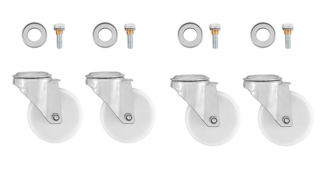 Bartscher Zwenkwielen set 900 4S100 299088