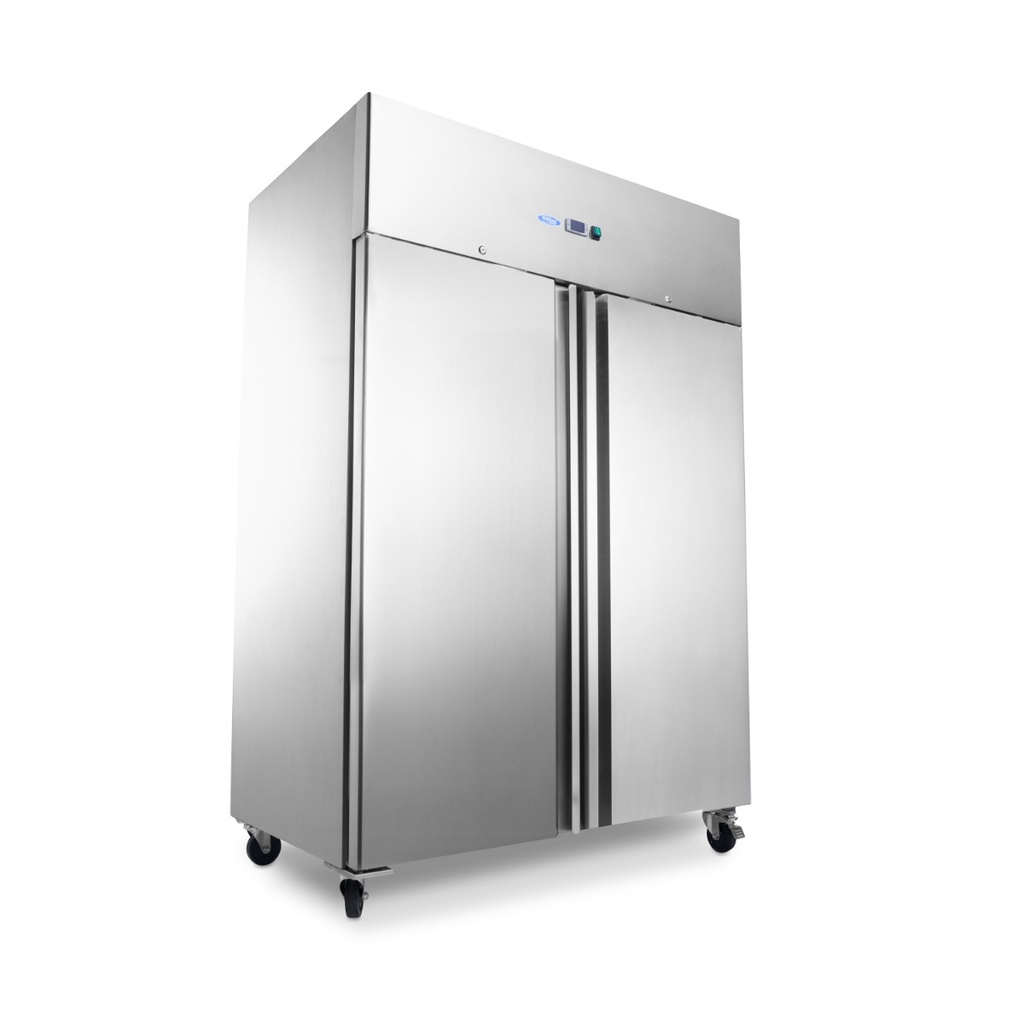 Maxima Vrieskast - 800 L - 6 Verstelbare Roosters - op Wielen - incl. Roosters 09400041