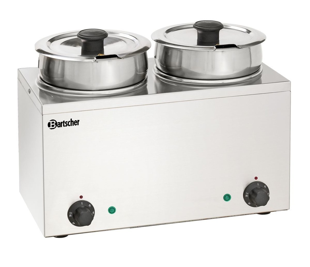 Bartscher Bain-Marie Hotpot, 2x pan, 3,5 L 606035