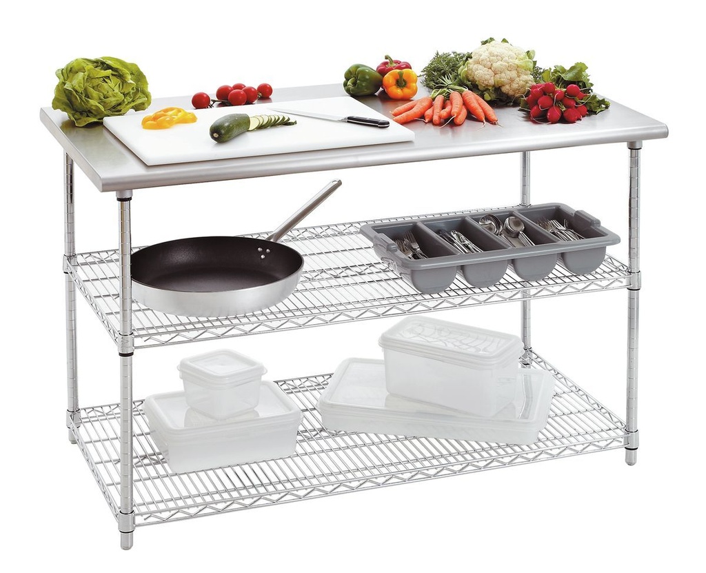 Bartscher Werktafel 690, B1300, 2 TS 601153