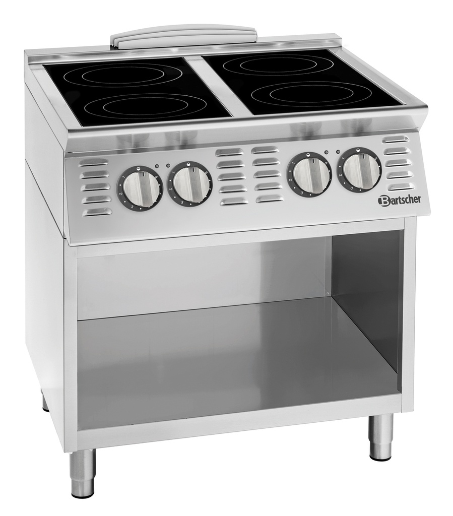 Bartscher Elektrisch fornuis 900 4 kookzones OU 299421
