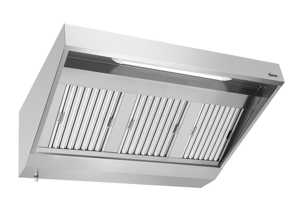 Bartscher Wandafzuigkap 900 met motor, B1500 264150