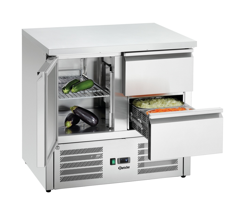 Bartscher Mini-koelwerkbank 900T1S2 110257