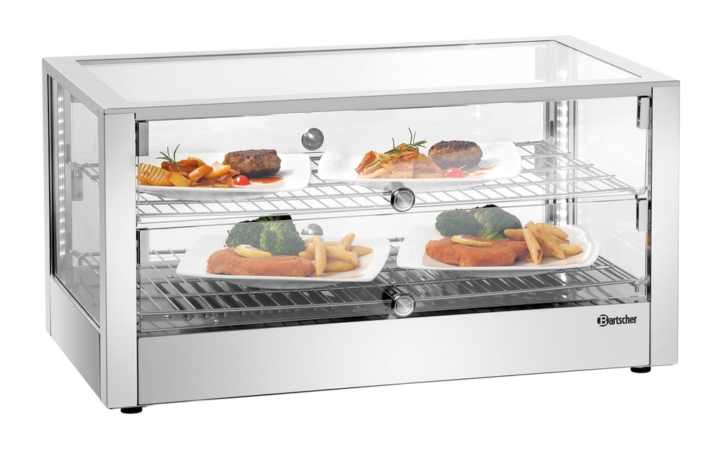 Bartscher Warmhoudvitrine 6200 2EK 305063