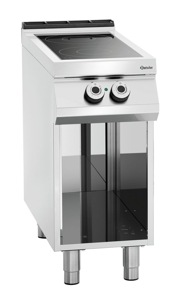 Bartscher Ceramisch fornuis 2-branders, OO 296411