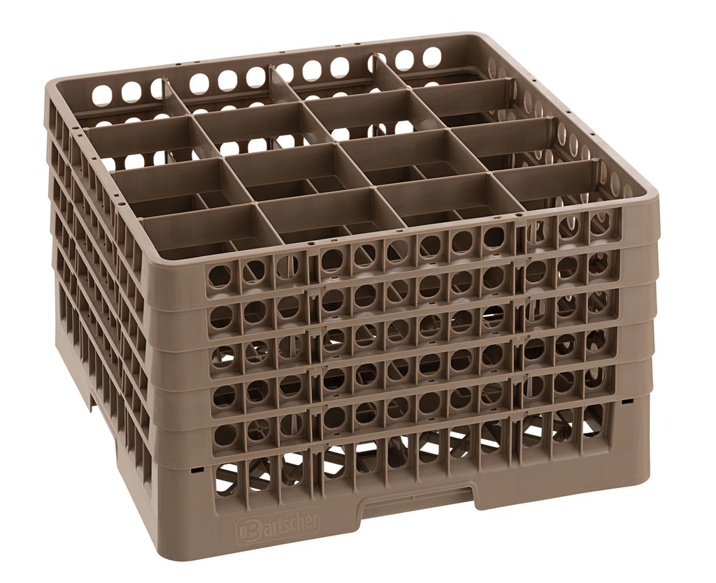 Bartscher Glazenkorf, 16 vakken 5322
