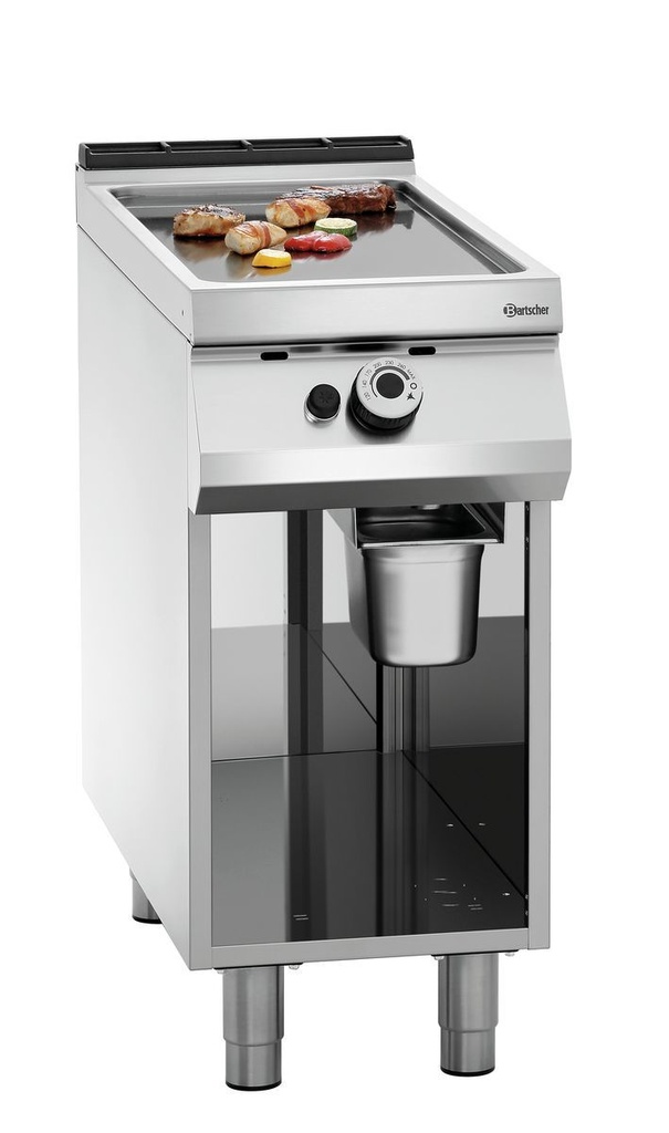 Bartscher Gasgrillplaat, glad, OO 2955041