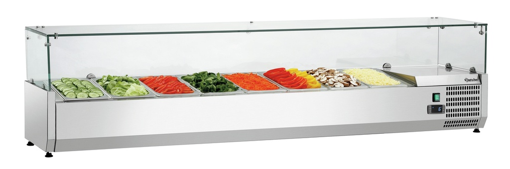 Bartscher Koelopzetvitrine GL3-1801 110278