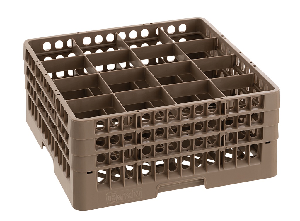 Bartscher Glazenkorf, 16 vakken 5320