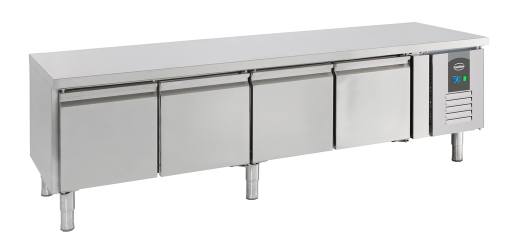 Combisteel KOELWERKBANK 650 HOOG 4 DEUREN 7450.0765