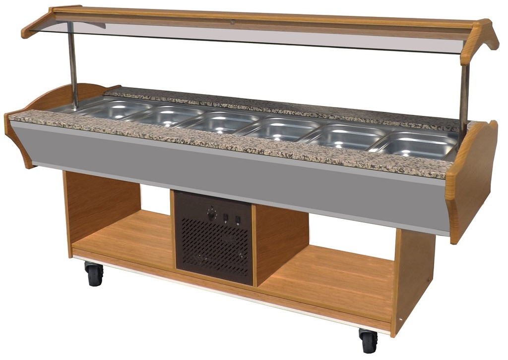 Combisteel GEKOELD BUFFET GN 6/1 7077.0015