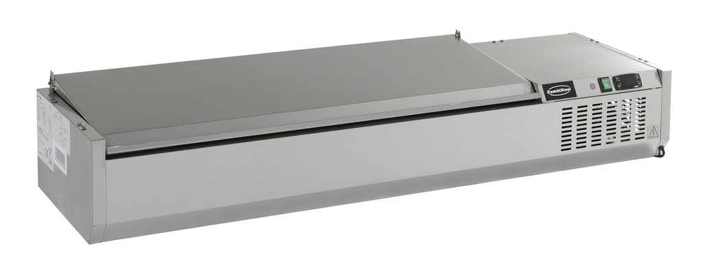 Combisteel OPZETVITRINE RVS DEKSEL 1/3 GN x 5 7450.0031