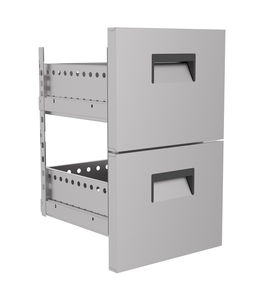 Combisteel LADEBLOK BIERKOELER 1/2  Combisteel geeft geen garantie op het inbouwen van een ladeblok 7489.0555
