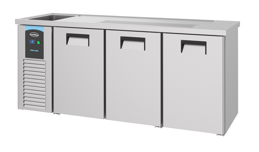 Combisteel BIERKOELER 3 DEUREN 1L 7489.5335