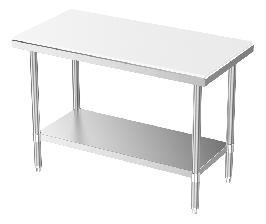 Combisteel 700 SNIJ WERKTAFEL BODEMSCHAP DEMONTABEL 1000 7490.0290