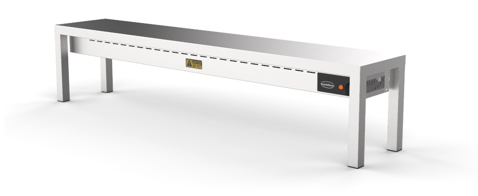 Combisteel ETAGERE KERAMISCH VERWARMD 1 NIVEAU 1800  5 HEATERS À 250W 7020.0720