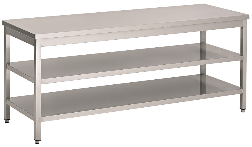 Combisteel 700 WERKTAFEL 2 SCHAPPEN 1600 7812.0305