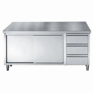 Combisteel 700 WERKTAFEL SCHUIFDEUREN LADEN 1800 7452.0908