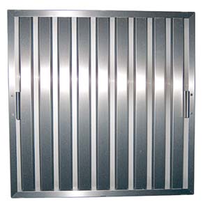 Combisteel LAMELLENFILTER 344X356MM 7227.1000