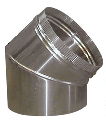 Combisteel 45° BOCHT ROND Ø 400 7220.0065