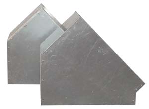 Combisteel 45° BOCHT VIERKANT 300 7216.1000