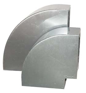 Combisteel 90° BOCHT VIERKANT 450 7220.0230
