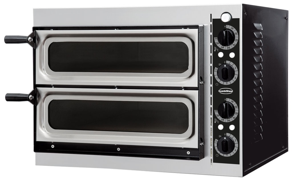 Combisteel PIZZAOVEN DUBBEL RAAM 2 X 1 7485.0125