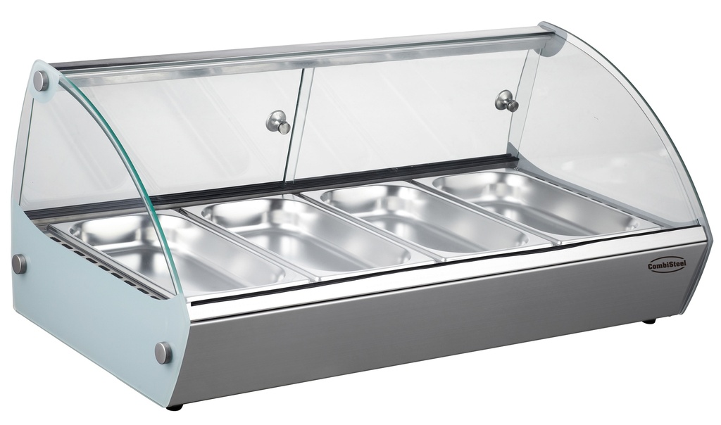 Combisteel WARMHOUDVITRINE 4 1/3 GN 7487.0135