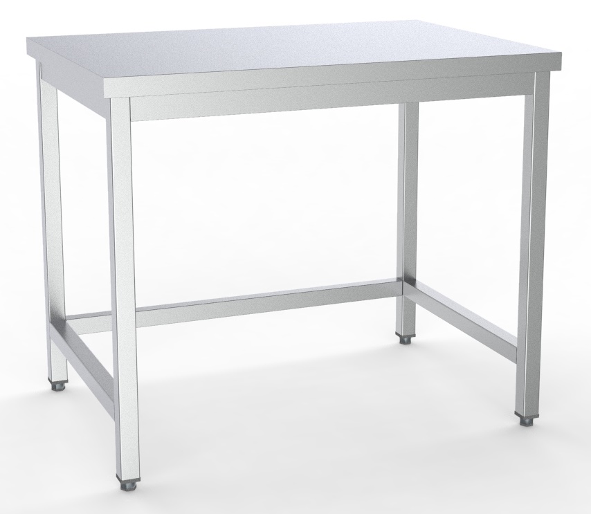Combisteel 600 WERKTAFEL OPEN ONDERSTEL DEMONTABEL 2000 7333.0018