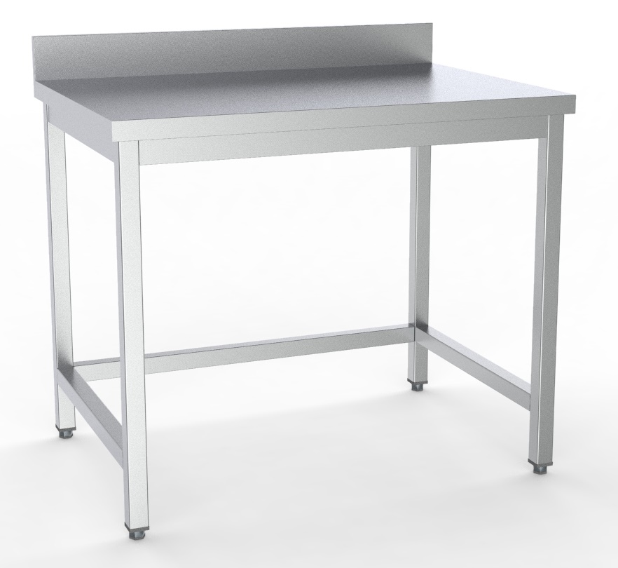 Combisteel 700 WERKTAFEL OPEN ONDERSTEL RAND DEMONTABEL 800 7333.0048