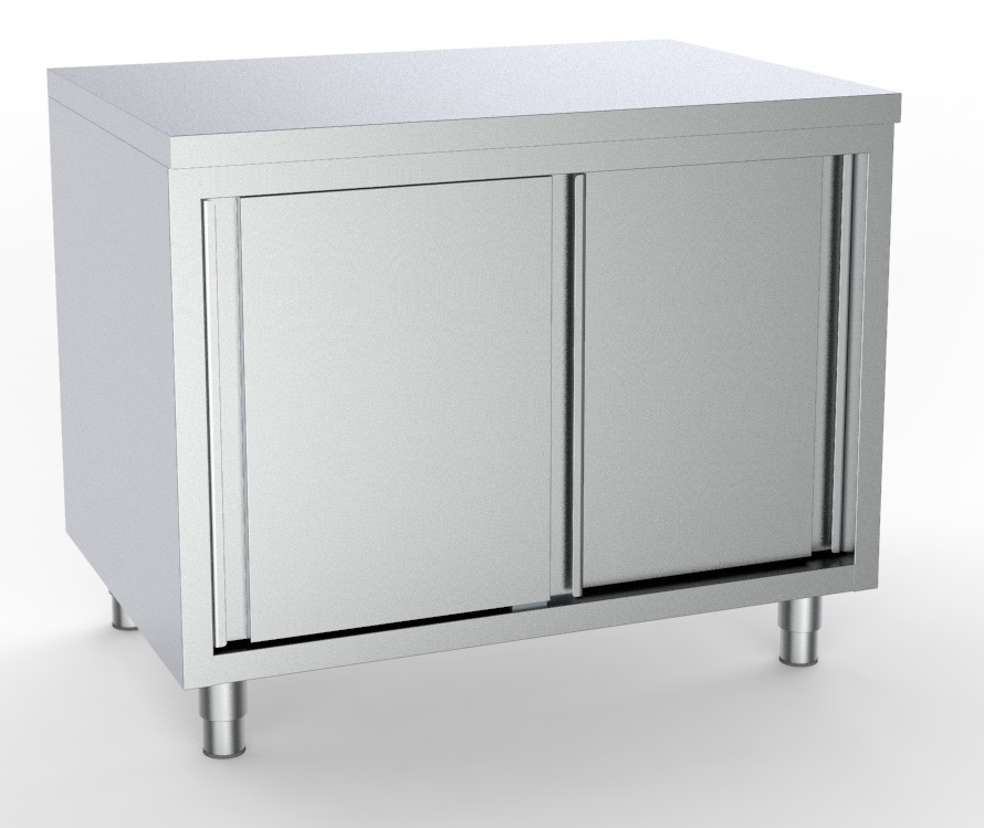 Combisteel 600 WERKTAFEL SCHUIFDEUREN 1600 7333.0206