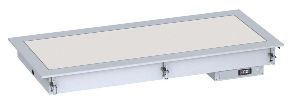 Combisteel DROP-IN VERWARMDE KERAMISCHE PLAAT 5/1 - WIT 7495.0260