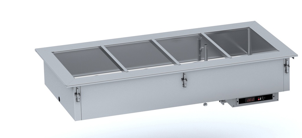 Combisteel DROP-IN BAIN-MARIE 4/1 - AUTOMATISCH WATER VULLEN 7495.0295