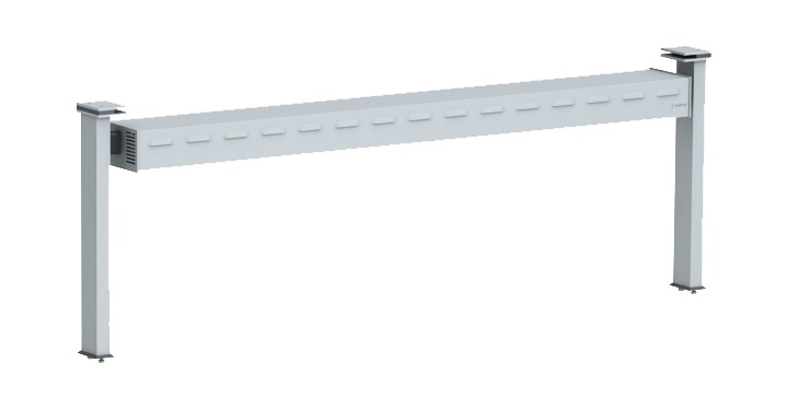 Combisteel VERLICHTINGSBALK MET KERAMISCHE VERWARMING 4/1 7495.0480