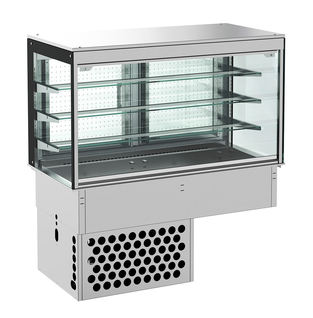 Combisteel DROP-IN KOELVITRINE RECHT - GESLOTEN 3/1 7495.0120