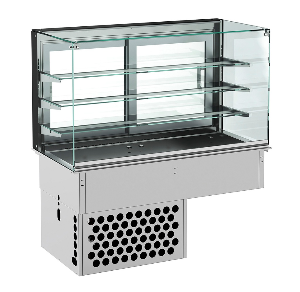 Combisteel DROP-IN KOELVITRINE RECHT - GESLOTEN 5/1 7495.0130