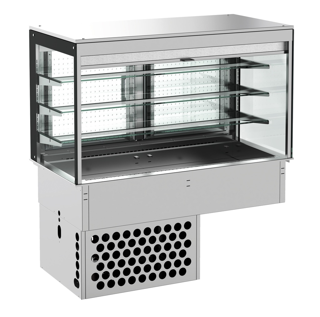 Combisteel DROP-IN KOELVITRINE RECHT - ROLL-UP 3/1 7495.0135