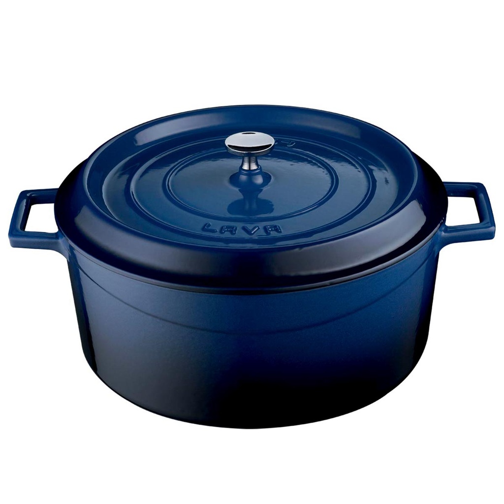 Combisteel LAVA GIETIJZEREN BRAADPAN Ø32 BLAUW 7013.2910