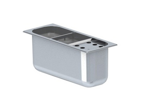 Combisteel DROP-IN IJSLEPEL SPOELBAK 7495.0115